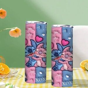 Disney Stitch 20 oz Stainless Steel Tumbler NIB